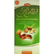  Dia Rose Diabetikus tejcsoki mogyorókrémmel, fruktózzal 100g csokoládé és édesség