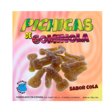 DIABLO GOLOSO cola íz gumicukor szeletek csokoládé és édesség