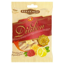 Diabon Diabon cukorka citrom narancs málna 70 g reform élelmiszer