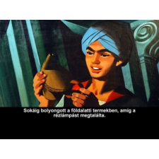 Diafilm : ALADDIN ÉS A CSODALÁMPA diafilm - Fiús jatekok gyermek- és ifjúsági könyv