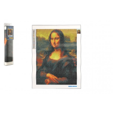  Diamantfestés Mona Lisa 30x40cm kreatív és készségfejlesztő