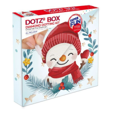 Diamond Dotz : Dotz Box képkészítő készlet - Hóember kreatív és készségfejlesztő