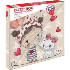 Diamond Dotz Készlet - Jó Barátok Doboza (018-DBX062) kreatív és készségfejlesztő