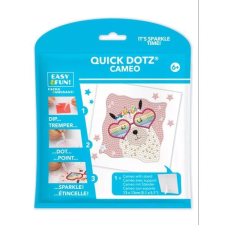 Diamond Dotz : QuickDotz képkészítő készlet, 13 x 13 cm - Láma kreatív és készségfejlesztő