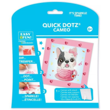 Diamond Dotz : QuickDotz képkészítő készlet, 13 x 13 cm - Lovely kutya kreatív és készségfejlesztő