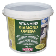 Diamond Omega – Őrölt porlasztott vitaminos lenmag 2 kg zsák lovaknak lófelszerelés