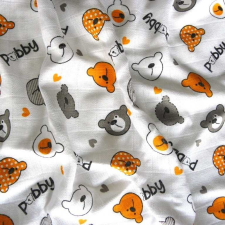 Diaper POBBY, macifejek mintás textilpelenka mosható pelenka