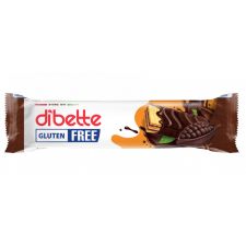 Dibette Dibette kakaós ét mártott, kakaós krémmel töltött ostya fruktózzal gluténmentes 26 g reform élelmiszer