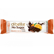 Dibette Dibette nas narancs-kakaó ízű krémmel töltött étcsokoládé hcn laktózmentes 22 g reform élelmiszer