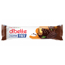 Dibette kakaós ét mártott, kakaós krémmel töltött ostya fruktózzal gluténmentes 26 g csokoládé és édesség