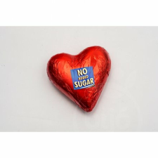 Dibette nas valentin szív tejcsokoládé hozzáadott cukor nélkül üreges figura 30 g reform élelmiszer