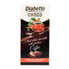  Dibette töltött étcsokoládé kávé 80g /10/ diabetikus termék