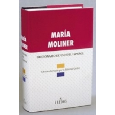  Diccionario de uso del espanol – Maria Moliner idegen nyelvű könyv