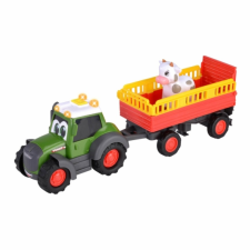 Dickie ABC Happy Fendt állatszállító traktor tehénnel (204115011) autópálya és játékautó
