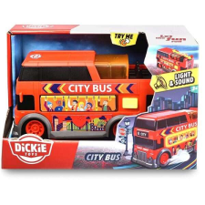 Dickie City Bus - városnéző busz 15 cm autópálya és játékautó