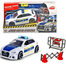 Dickie Román Audi RS3 rendőrautó (203713016028) (D203713016028) autópálya és játékautó
