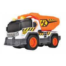 Dickie Toys 30 cm Billenős kocsi - Narancssárga/Fehér autópálya és játékautó