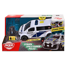 Dickie Toys Citroen Spacetourer trafipaxos rendőrautó fénnyel és hanggal autópálya és játékautó