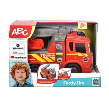 Dickie Toys Dickie Happy ABC – Ferdy Fire tűzoltóautó fénnyel és hanggal autópálya és játékautó