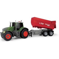 Dickie Toys Farm Series - Fendt traktor utánfutóval, fénnyel és hanggal 42cm (203737002) autópálya és játékautó