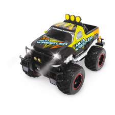 Dickie Toys Ford F150 Táirányítós Terepjáró - Fekete/Sárga autópálya és játékautó