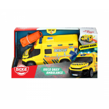 Dickie Toys Iveco Mentőautó - Sárga (203713014) autópálya és játékautó