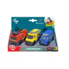 Dickie Toys Micro Rescue Force 3 darabos Vészhelyzeti kisautó szett 1:36 (203712029)