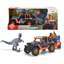Dickie Toys: Parancsnoki Jeep terepjáró dinókkal játékfigura
