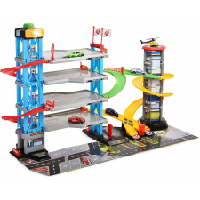 Dickie Toys : Parkolóház járművekkel autópálya és játékautó