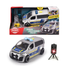 Dickie Toys SOS Citroen Rendőrségi autó sebességmérővel (203713015026) autópálya és játékautó