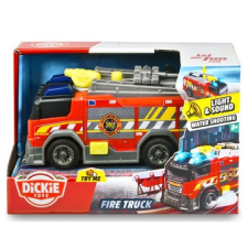 Dickie : tűzoltóautó fénnyel és hanggal - 15 cm autópálya és játékautó