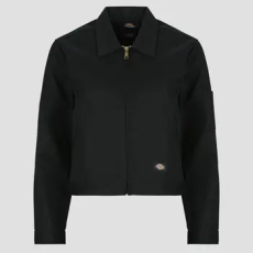 DICKIES Kabátok / Blézerek UNLINED CROPPED EISENHOWER JACKET Fekete EU M