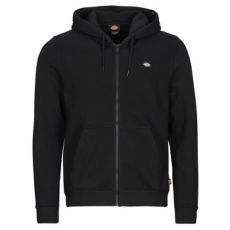 DICKIES Pulóverek OAKPORT ZIP HOODIE BLACK Fekete EU S