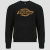 DICKIES Pulóverek RUSTON SWEATER BLACK Fekete EU M