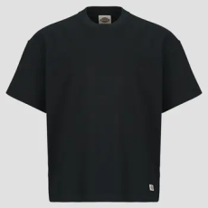 DICKIES Rövid ujjú pólók MINERAL HEAVYWEIGHT SS TEE BLACK Fekete EU M