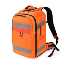 Dicota Hi-Vis 38 literes laptop hátizsák fényvisszaverő csíkkal 17,3" (narancssárga) (P20471-05) számítógéptáska