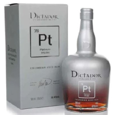  Dictador XO Pt 78 Platinum 40% pdd. rum
