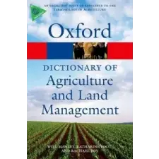  Dictionary of Agriculture and Land Management – Will Manley idegen nyelvű könyv