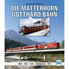  Die Matterhorn-Gotthard-Bahn idegen nyelvű könyv