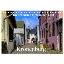  Die schönsten Orte in der Eifel - Kronenburg (Tischkalender 2024 DIN A5 quer), CALVENDO Monatskalender – Arno Klatt naptár, kalendárium