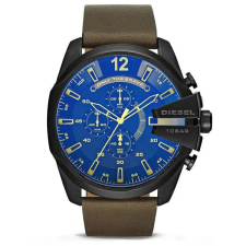 Diesel DZ4401 férfi karóra, 51 mm, barna bőrszíj, WR100 karóra