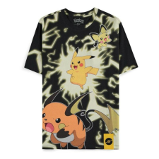 Difuzed Pokémon póló Mirage AOP Pikachu Lightning S-es méretű férfi póló