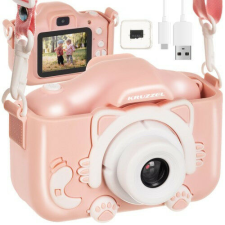 Digital camera pink Kruzzel AC22296 kreatív és készségfejlesztő