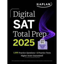 Digital SAT Total Prep 2025 idegen nyelvű könyv
