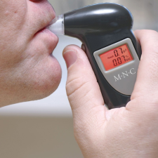  Digitális alkoholszonda kijelzővel - kulcskarikával és 5 fúvókával gyógyászati segédeszköz