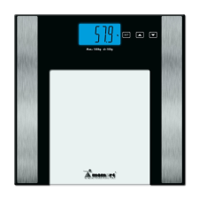 Digitális testzsír mérleg BMI MOMERT-5875 180kg/100g - 10 személy memória mérleg