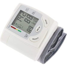  Digitális vérnyomásmérő csuklóra nagyméretű LCD kijelzővel vérnyomásmérő