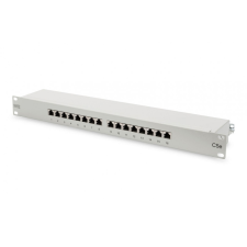 Digitus 16-port Patch Panel 1U Grey egyéb hálózati eszköz