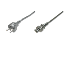Digitus AK-440103-018-S 250V Hálózati tápkábel - 1.8m kábel és adapter
