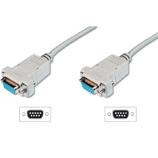 Digitus AK-610100-018-E null-modem 1,8m kábel kábel és adapter